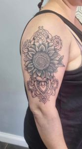 View Ornamental with Sunflower by Georgia Williams