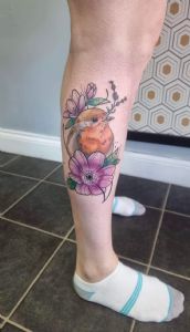 View Floral Robin by Georgia Williams